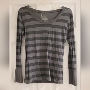 No Boundaries Stripped Long-sleeve